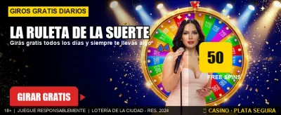 Girá la ruleta ahora banner image